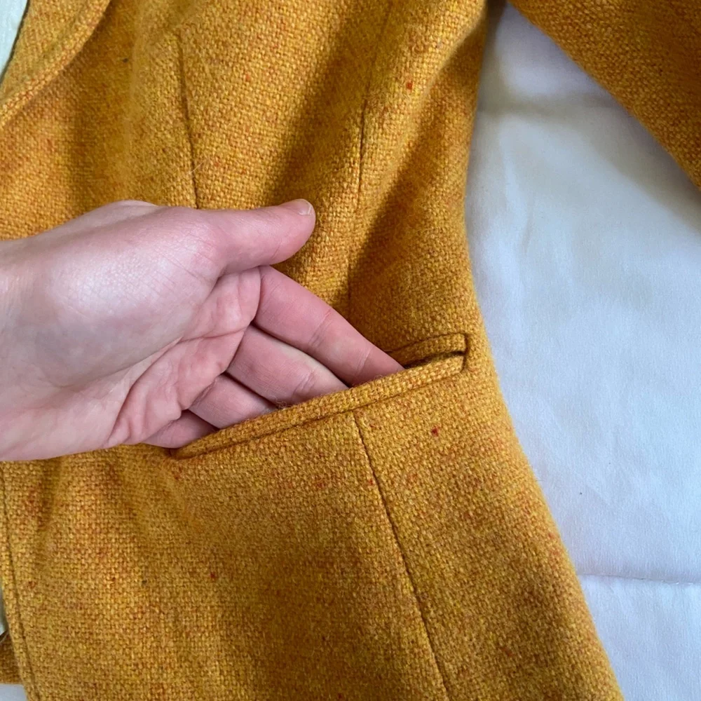 Vintage J Crew 100% Wool Blazer